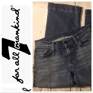 7 For All Mankind Crop Dojo Jean